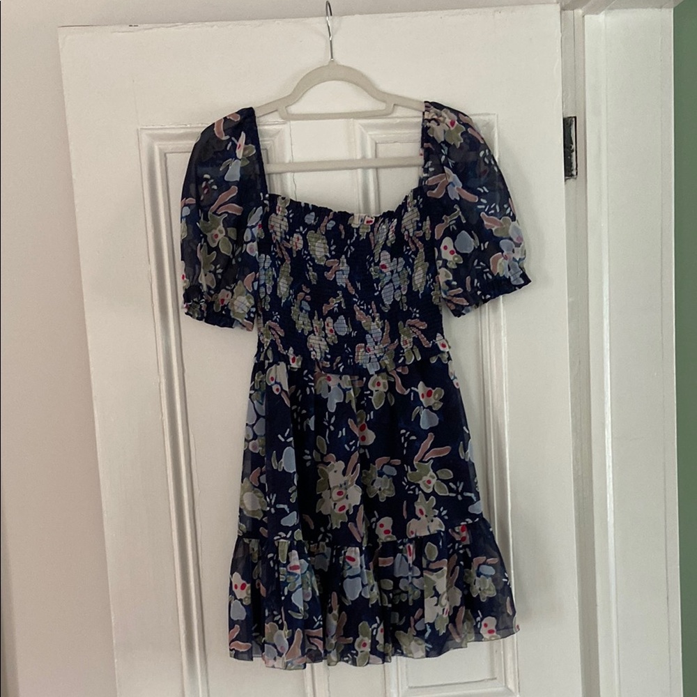 Floral Puff Sleeve Dress by Wilfred from Aritzia